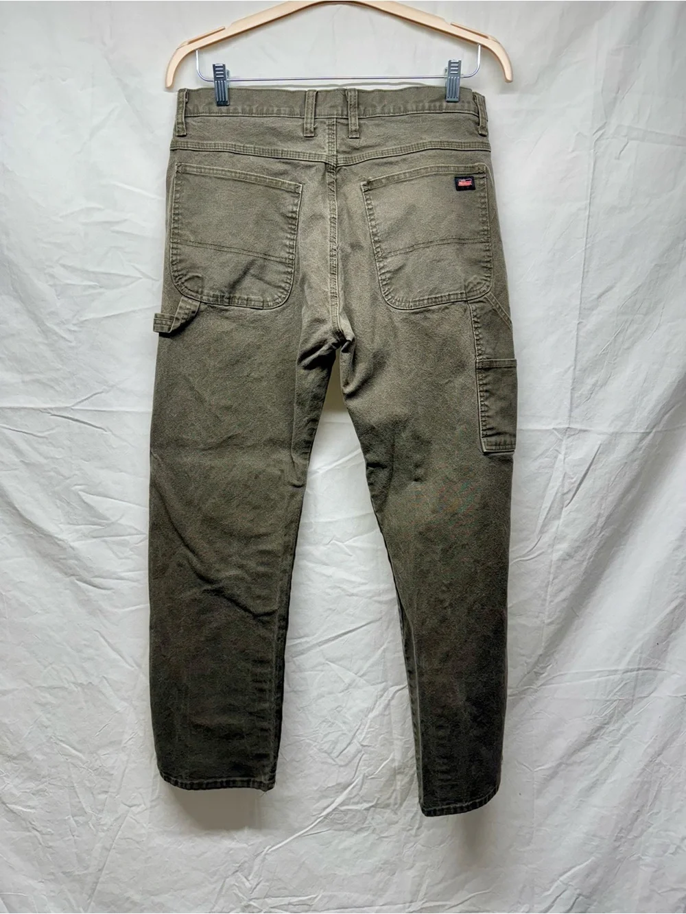 Men's Dickies Straight Carpenter Pants in Gray